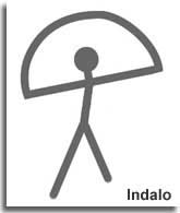 Indalo Symbol of Mojacar and Almeria