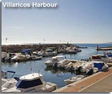 Villaricos harbour and boats