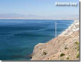 Coastline from Cabo de Gata to Almeria city