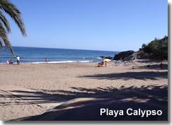 Playa Calypso in the San Juan de los Terreros resort of Almeria