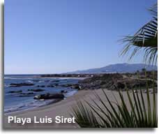 Playa Luis Siret, villaricos beach.