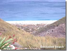 Secluded beach of Cabo de Gata