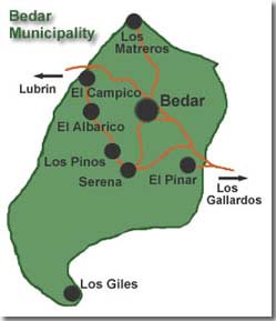 Bedar district map