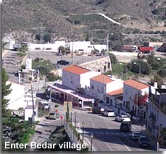 Bedar tapas bars and village entrance point