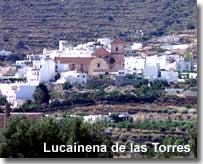 Lucainena pueblo on the walking route of the Alhamilla - Filabres villages in Almeria