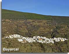 Bayaracl village in the Sierra nevada of Almeria