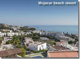Low rise beach resort of Mojacar