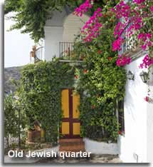 Traditional house in the old Jewish quarter
