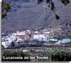 Lucainena de las Torres Spanish mountain village in the Sierra Alhamilla