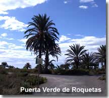 Walking trail of Roquetas de Mar