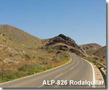 ALP-826 road through the Roadalquilar landscape