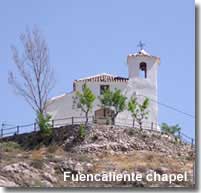 Fuencaliente hill top chapel
