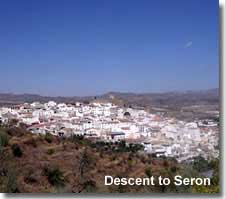 Seron village in the Filabres foothills of Almeria.