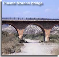 Puente Moreno bridge in the Tabernas Desert