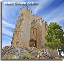 Hilltop castle of Velez Blanco