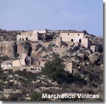 Abandoned village of Marchalico Viñicas in Sorbas