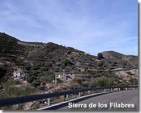 Sierra de los Filabres mountains in Almeria